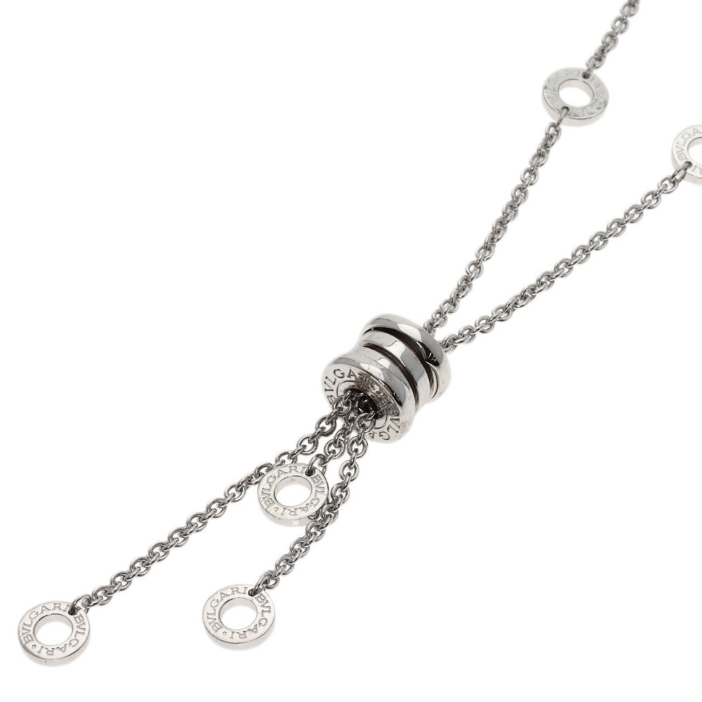Bulgari B-zero1 Element Necklace, 18K White Gold, Women's BVLGARI